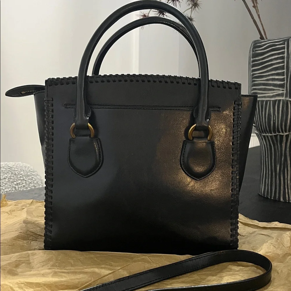 Lauren Ralph Lauren Leather Handbag